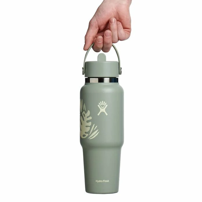 Hydro Flask 32 oz. Wide Mouth Travel Bottle With Flex Straw Cap - Image 3