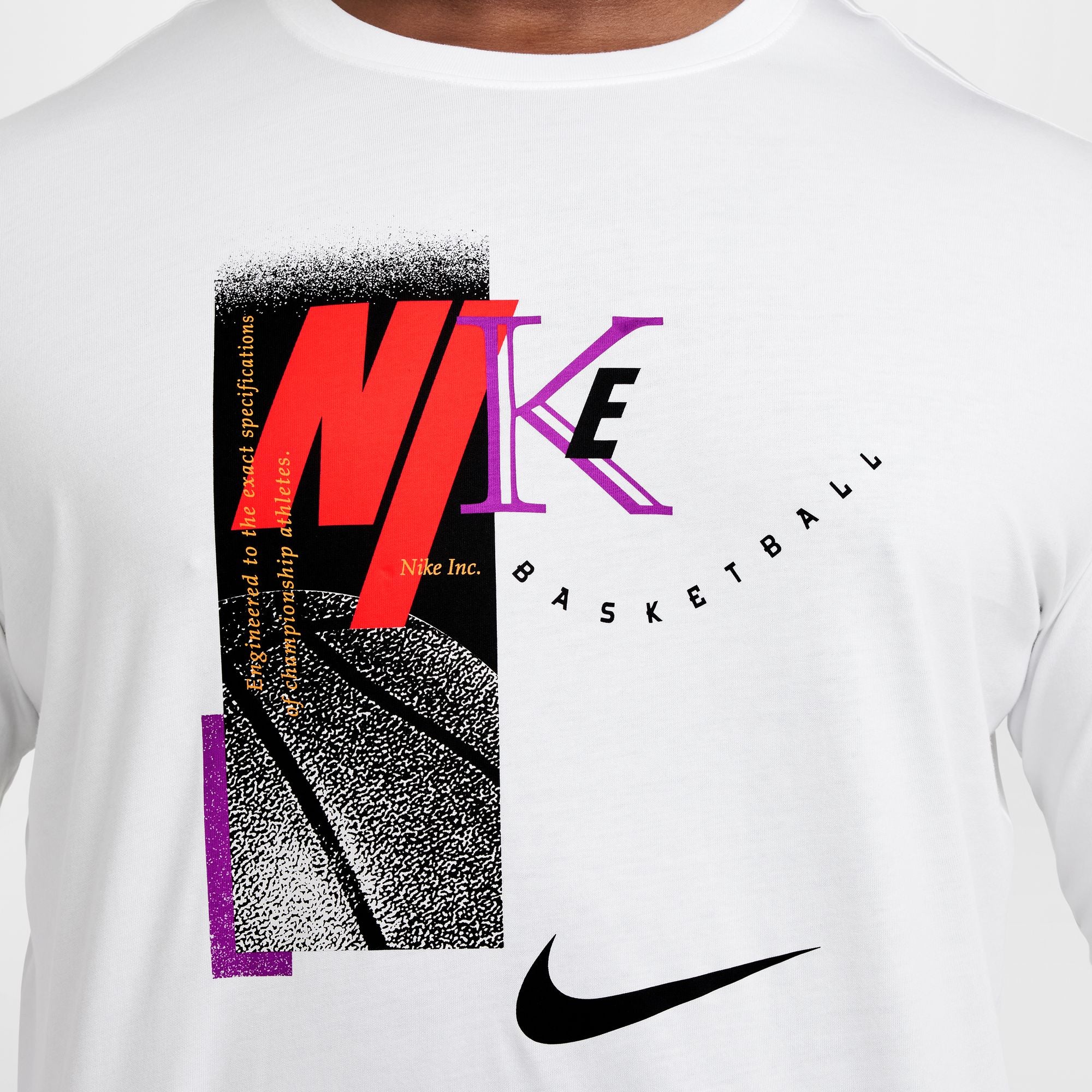 Nike Mens Basketball Long Sleeve T-Shirt - Image 3