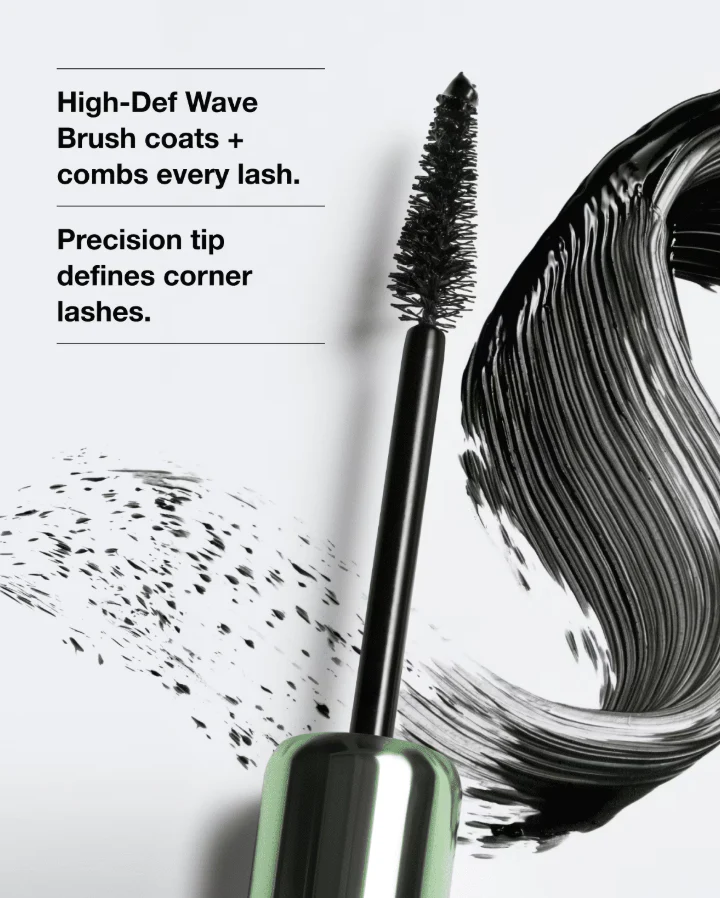 Clinique High Impact High-Fi Full Volume Mascara - Black/Brown - Image 4