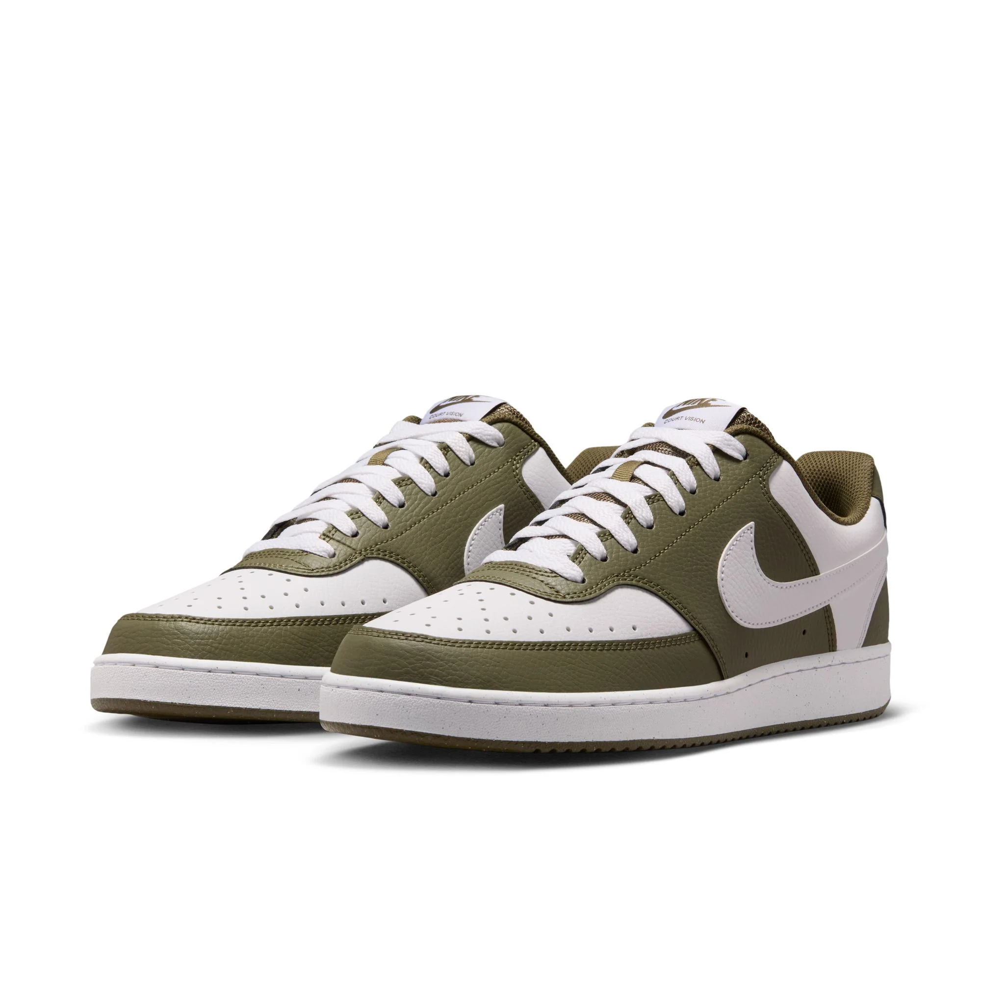 Nike Mens Court Vision Low Everyday Shoes - Image 3