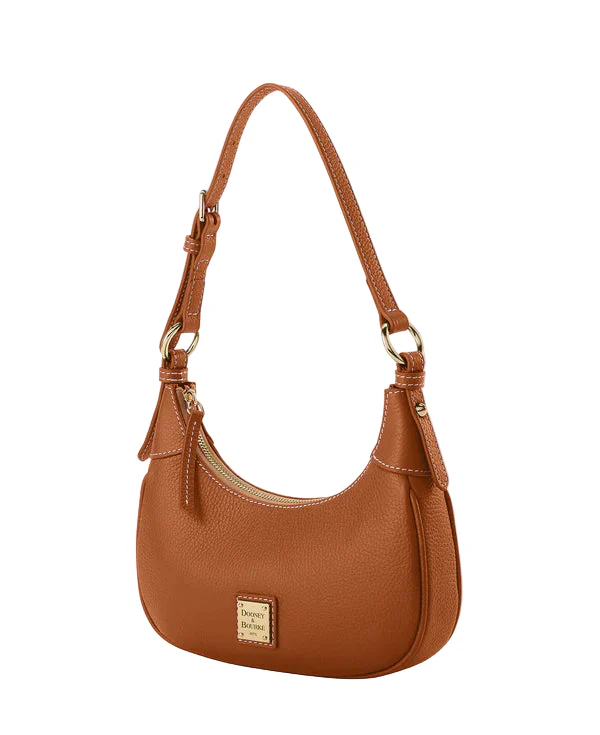Dooney & Bourke Lucca Leather Hobo Handbag - Image 2