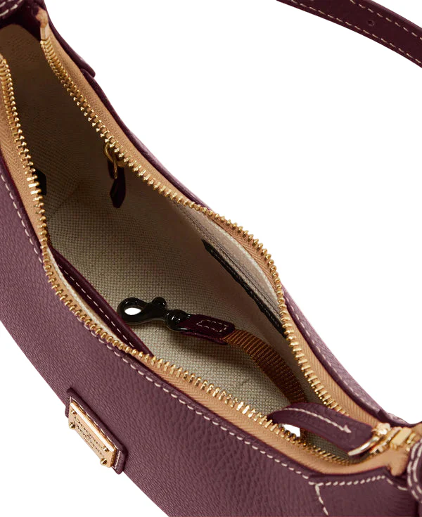 Dooney & Bourke Lucca Leather Hobo Handbag - Image 3