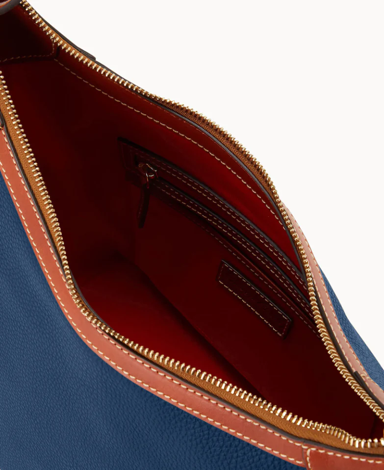 Dooney & Bourke Pebble Grain Sac Hobo Handbag - Image 3