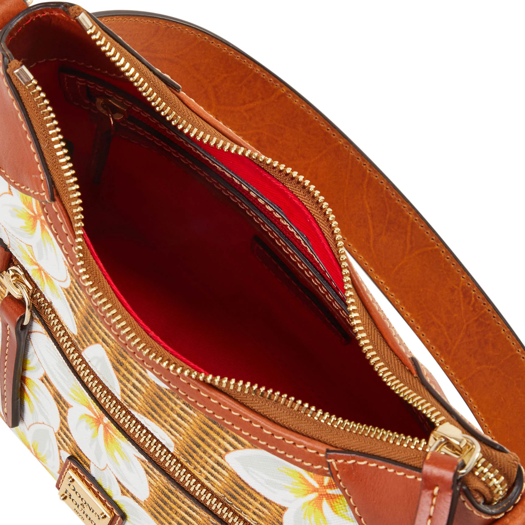 Dooney & Bourke Plumeria Small Hobo Handbag - Image 3