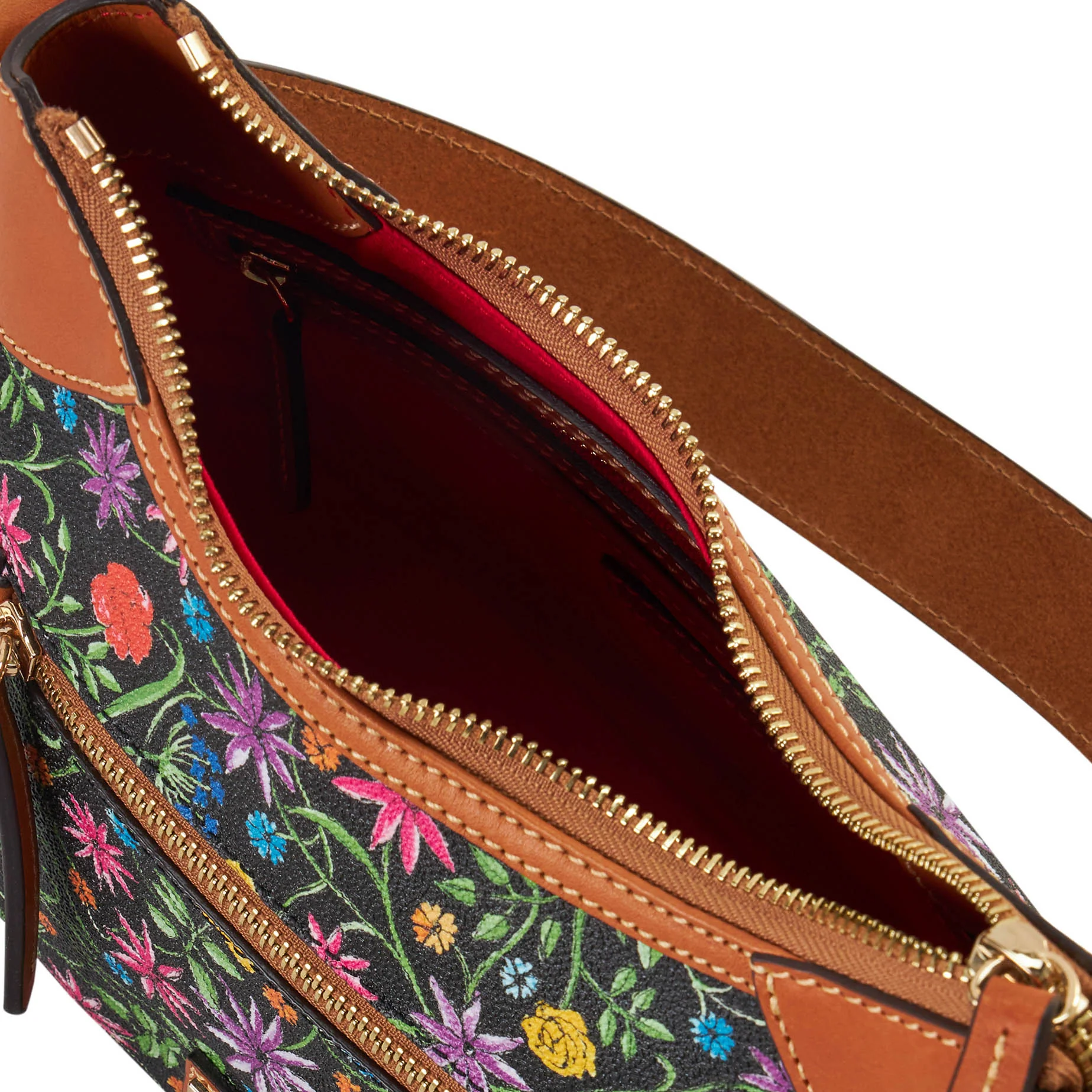 Dooney & Bourke Wildflowers Small Hobo Handbag - Image 3
