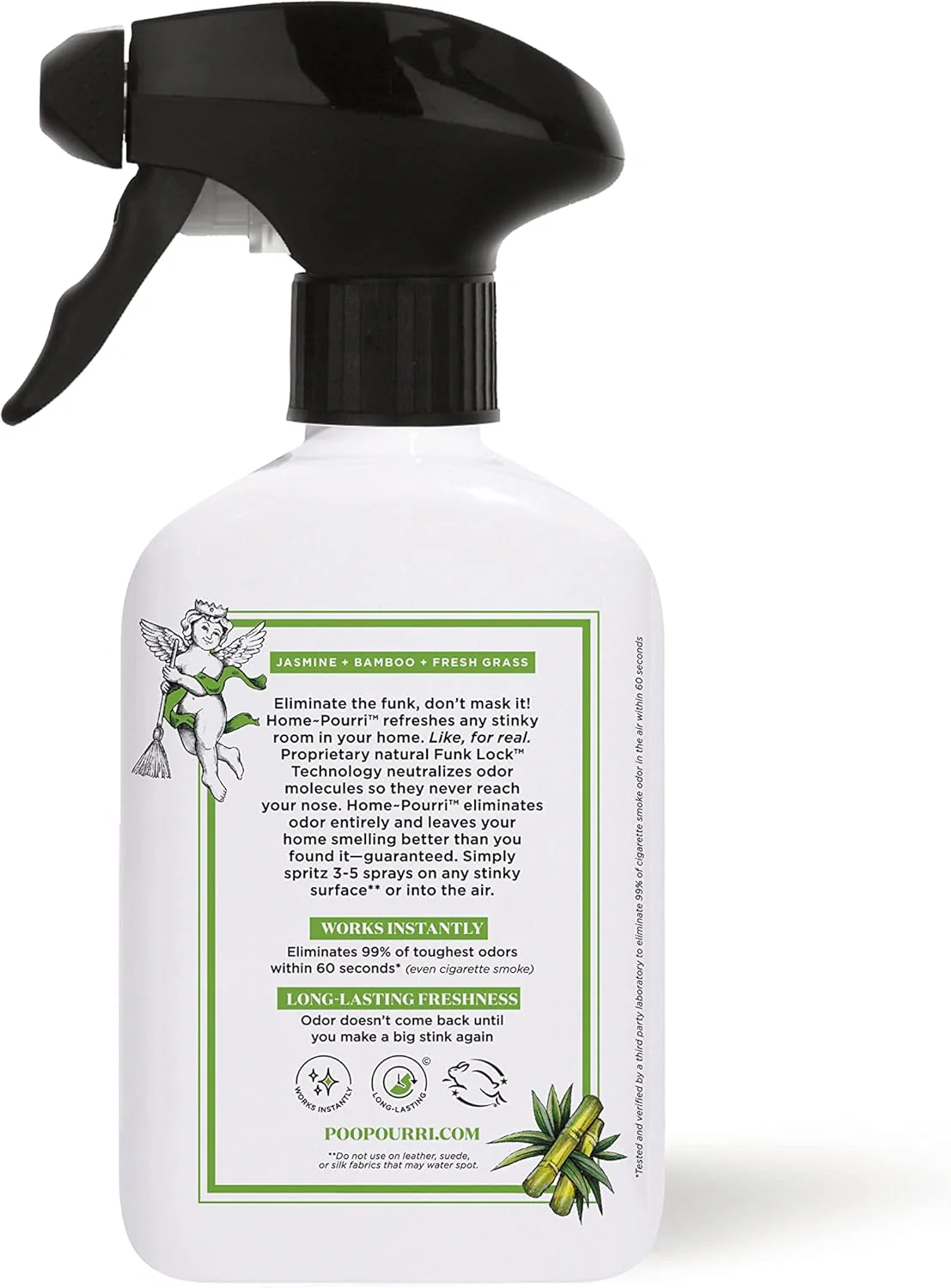 Home~Pourri Air + Fabric Multi-Purpose Odor Bamboo Rain Freshener Spray - 11 oz. - Image 4