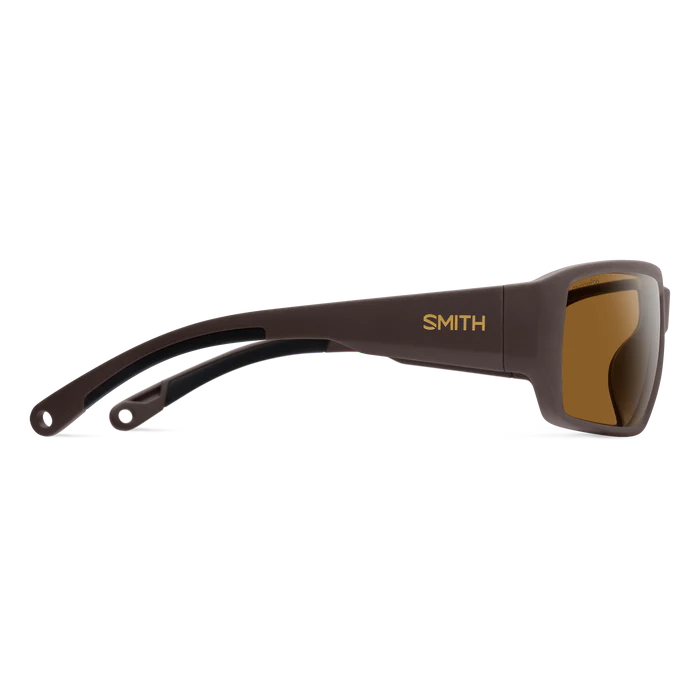 Smith Hookset Matte Mississippi Mud Frame - ChromaPop Glass Polarized Brown Lens - Polarized Sunglasses - Image 3
