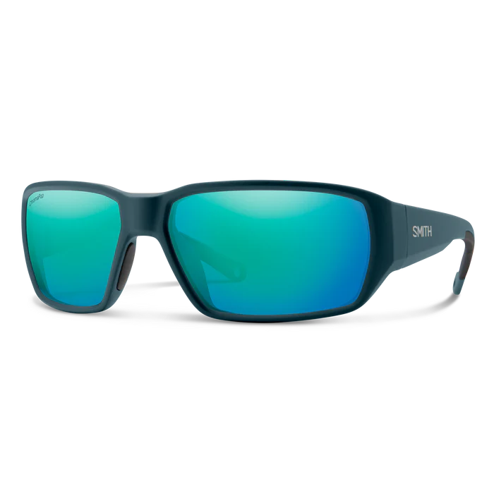 Smith Hookset Matte Pacific Frame - ChromaPop Glass Polarized Opal Mirror Lens - Polarized Sunglasses
