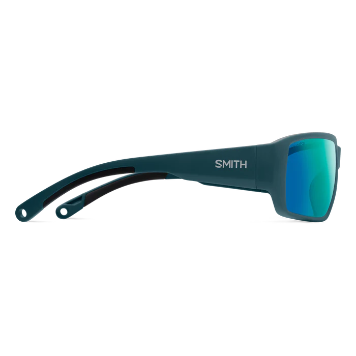 Smith Hookset Matte Pacific Frame - ChromaPop Glass Polarized Opal Mirror Lens - Polarized Sunglasses - Image 3