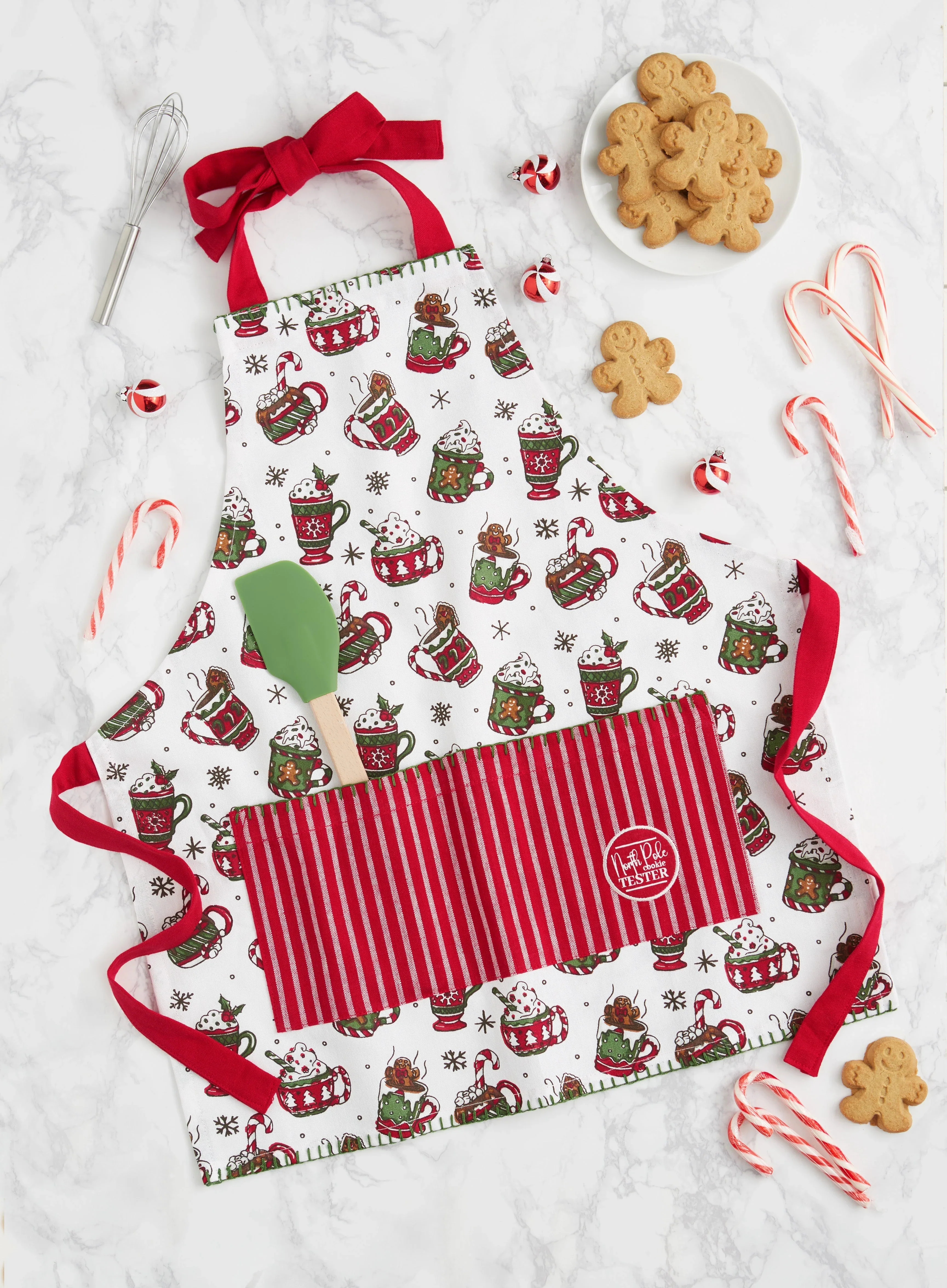 Design Imports Hot Cocoa Printed Children's Apron - Image 5
