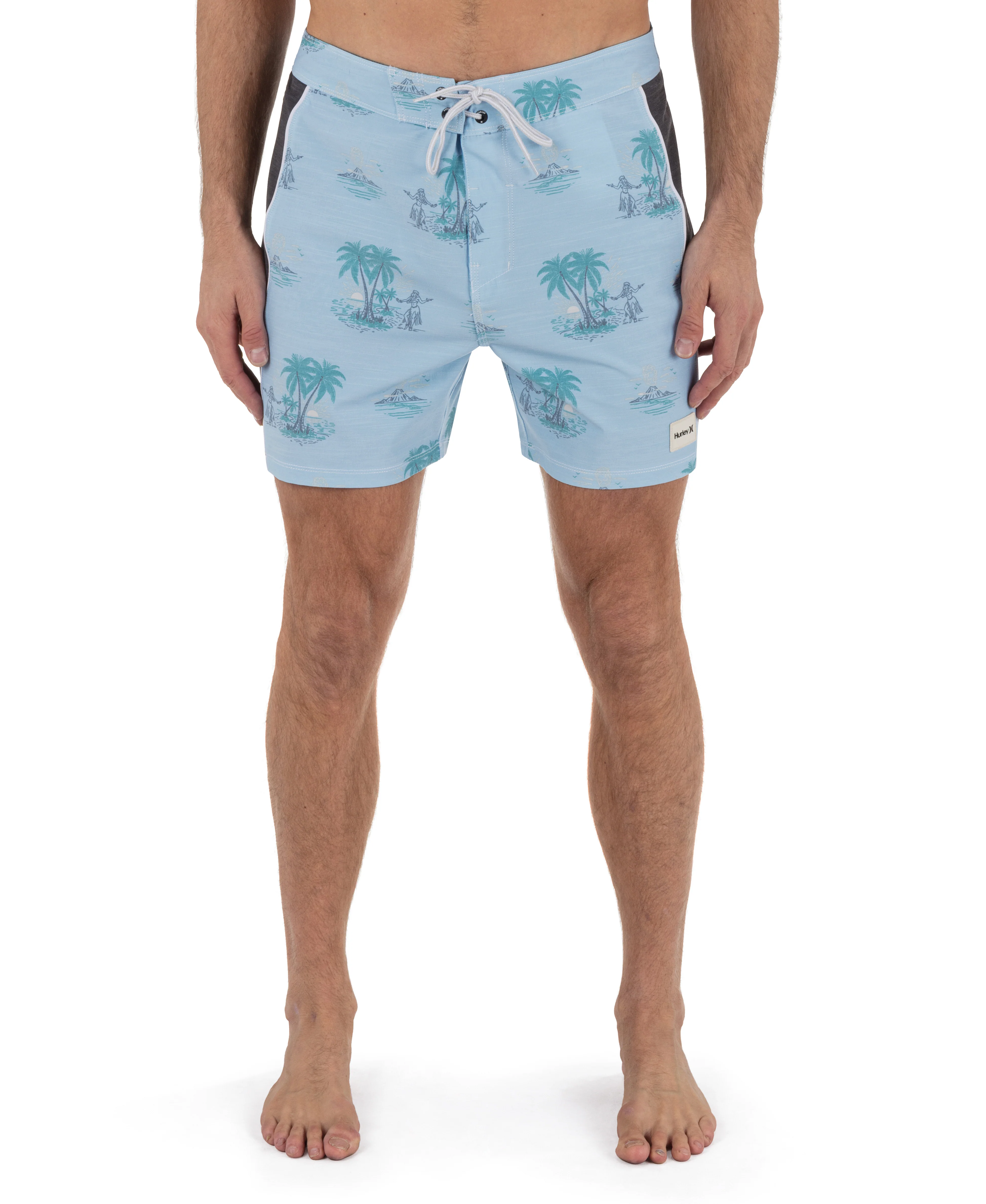 Hurley Mens Phantom Naturals Blocked Sessions 16" Boardshorts - Image 3