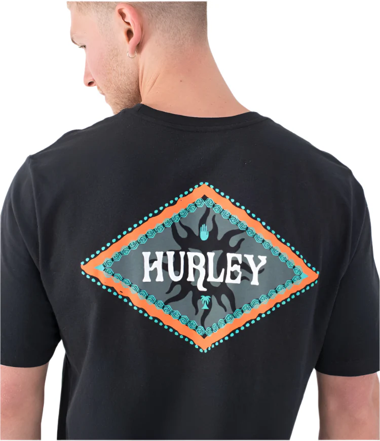 Hurley Mens Tropics Short Sleeve T-Shirt - Image 3