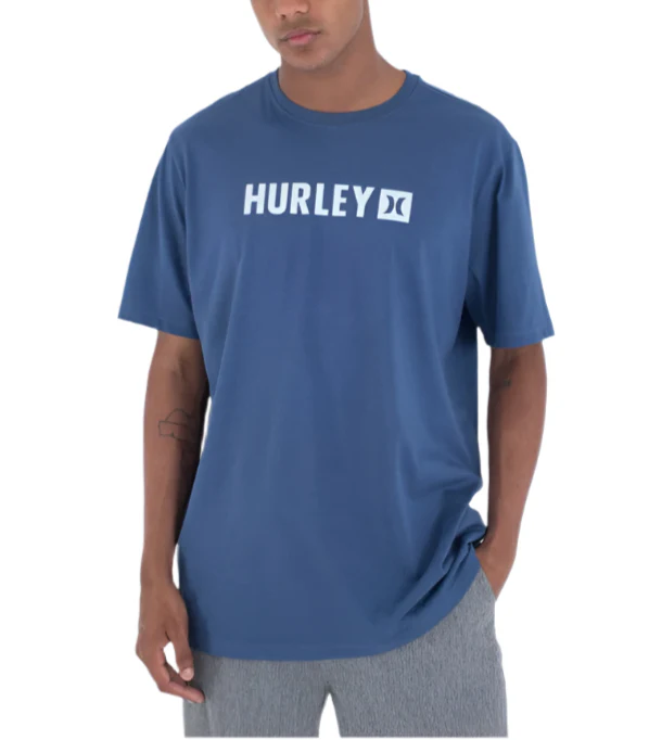 Hurley Mens The Box Short Sleeve T-Shirt