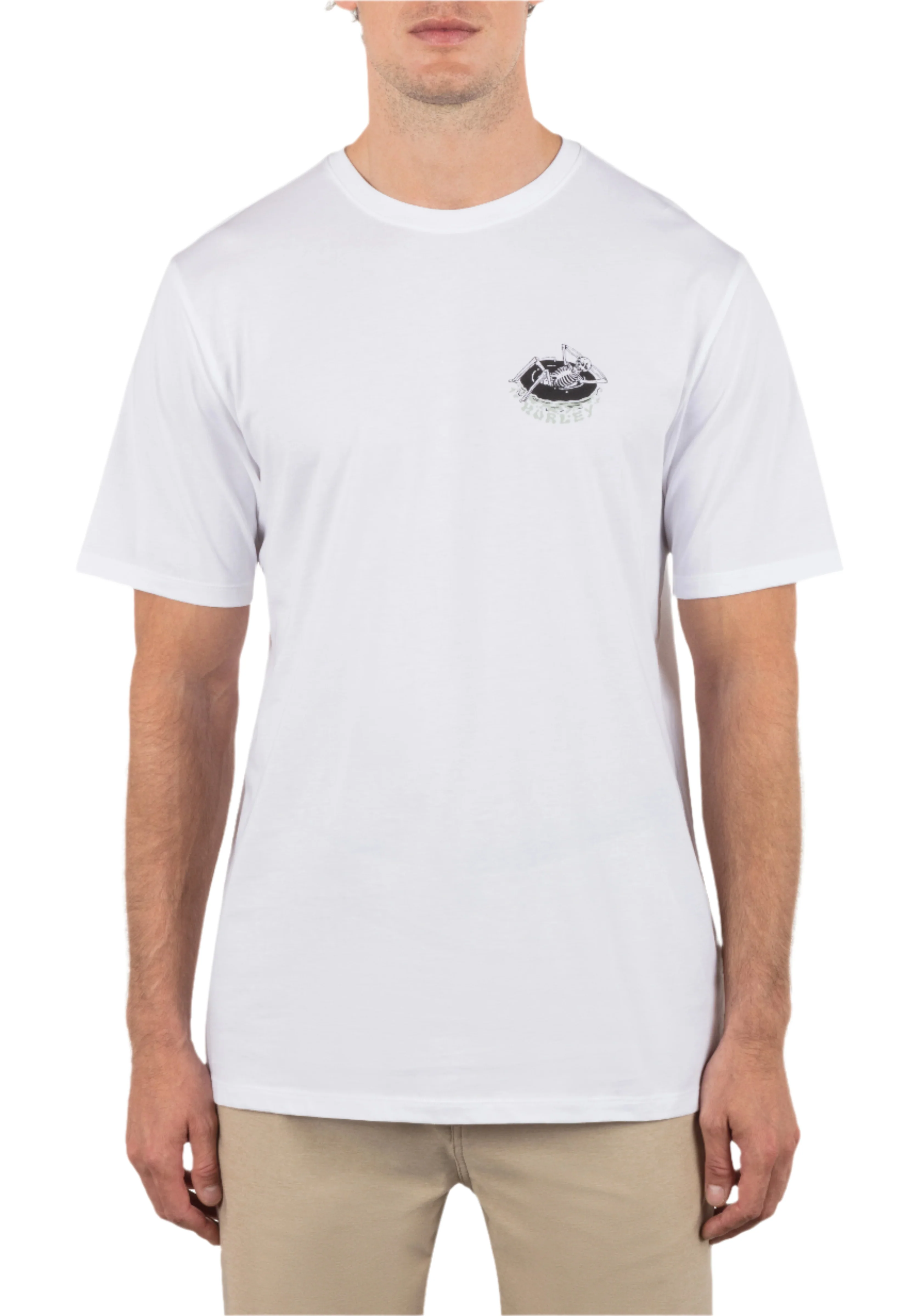 Hurley Mens Floatin' Short Sleeve T-Shirt - Image 4