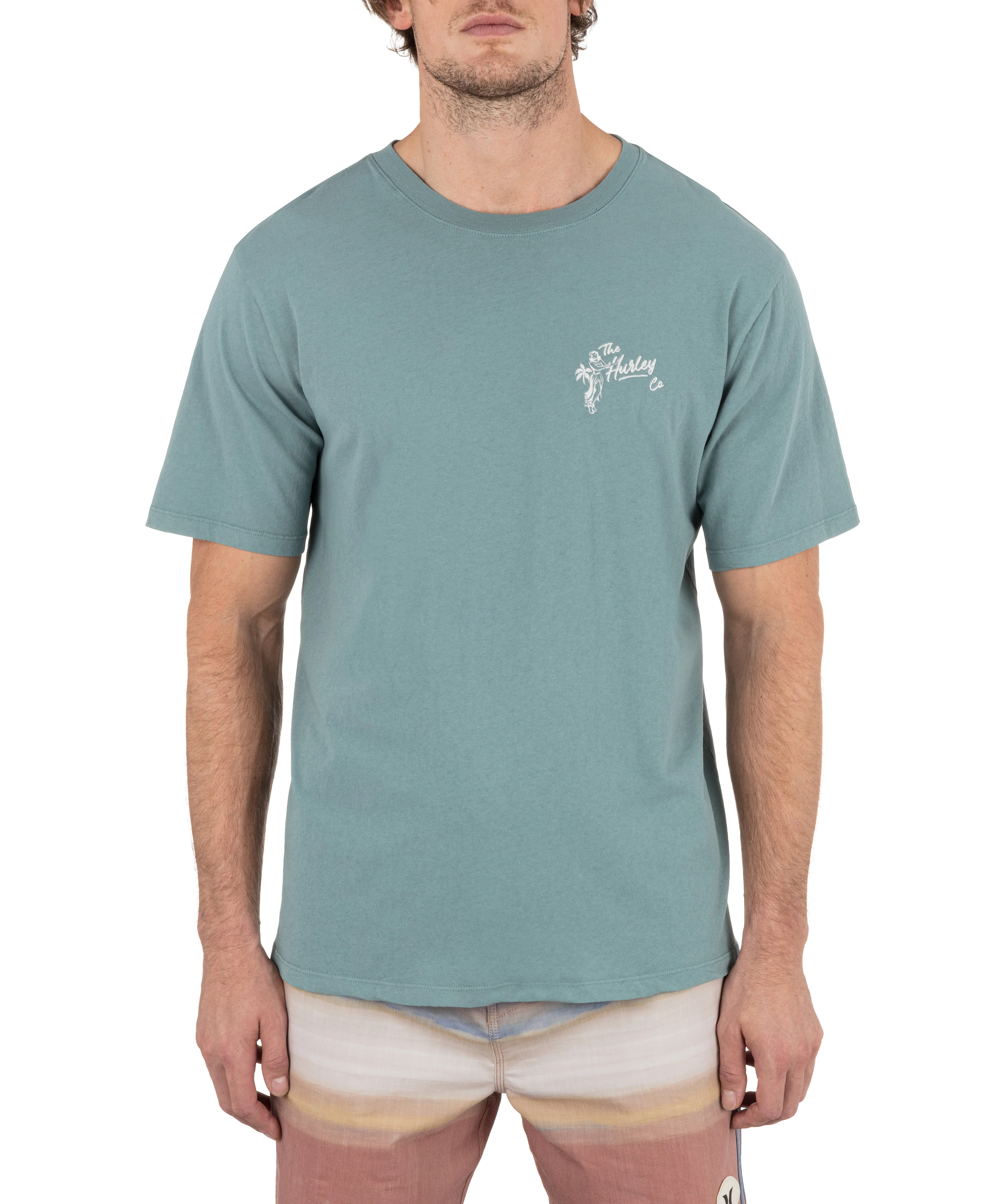 Hurley Mens Hula Gal Palms Short Sleeve T-Shirt - Image 3