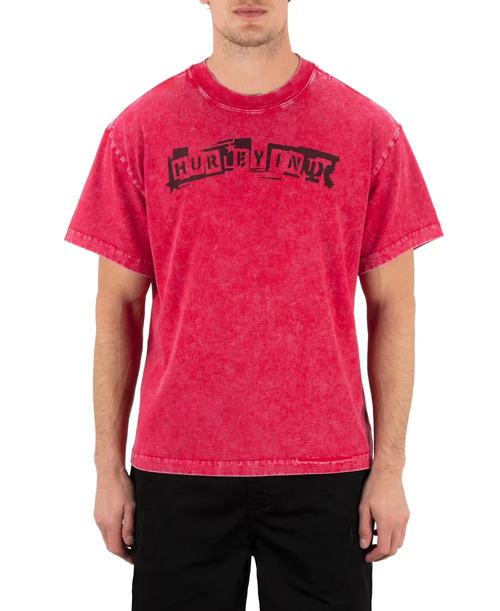 Hurley Mens Creep Short Sleeve T-Shirt - Image 3