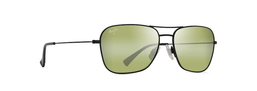 Maui Jim Na'auao Matte Black Varnish Frame - Maui HT Lens - Polarized Sunglasses - Image 2