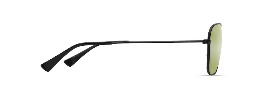 Maui Jim Na'auao Matte Black Varnish Frame - Maui HT Lens - Polarized Sunglasses - Image 3