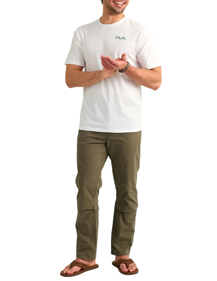 Huk Mens Americana Short Sleeve T-Shirt - Image 3