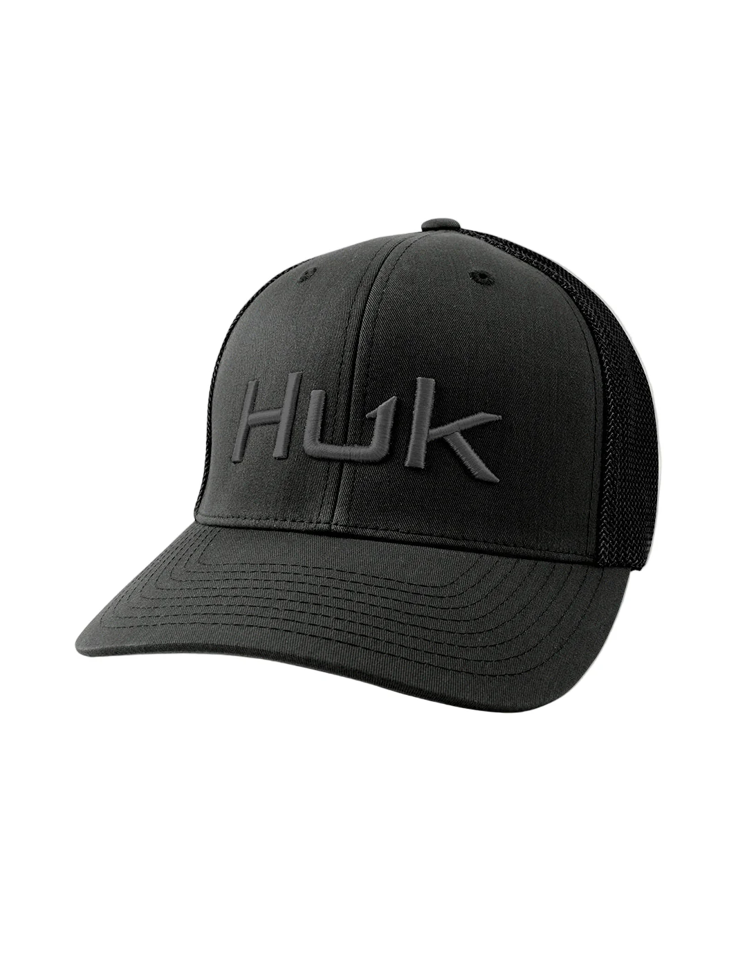 Huk Mens Embroidered 110 Trucker Hat