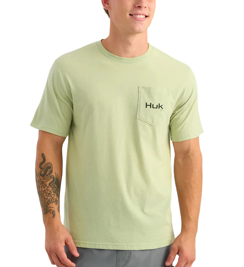 Huk Mens KC Tools Pocket Short Sleeve T-Shirt - Image 2