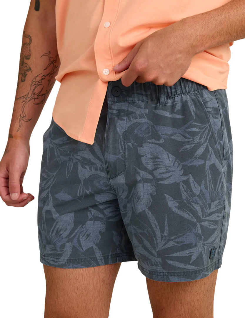 Huk Mens Shoreside Printed Shorts