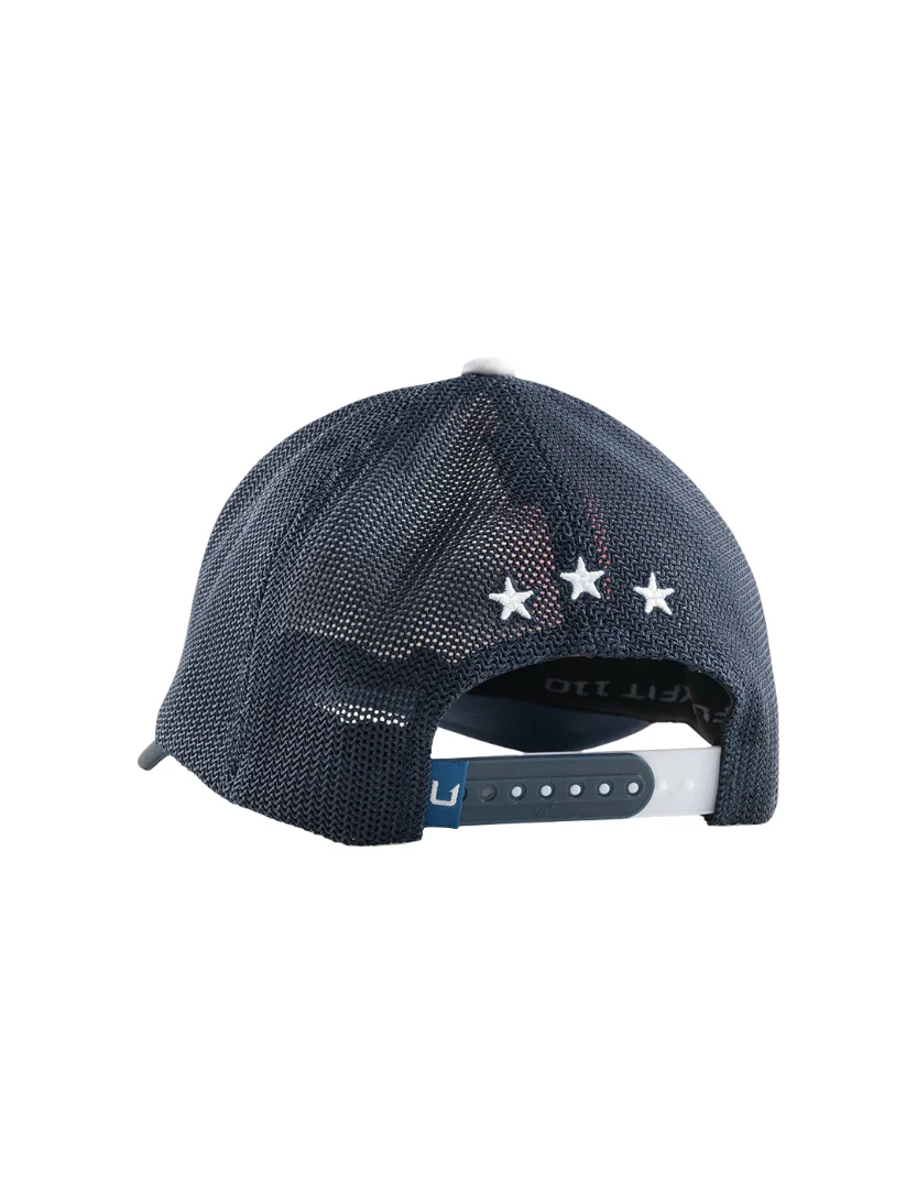 Huk Mens USA 110 Foam Trucker Hat - Image 2