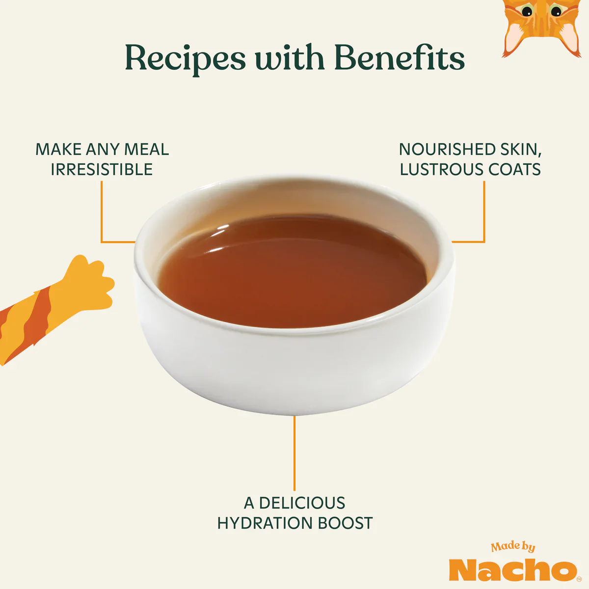 Made By Nacho Humanely Raised Beef Bone Broth Topper - 11 oz. - Image 3
