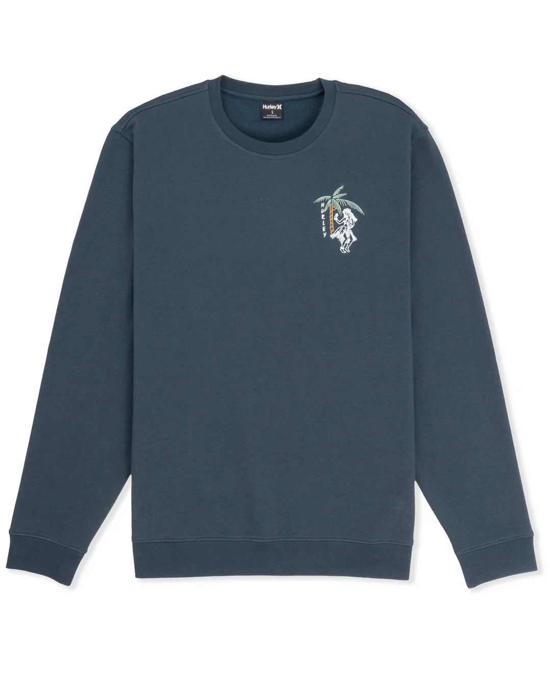 Hurley Mens In Paradise Crewneck Sweatshirt