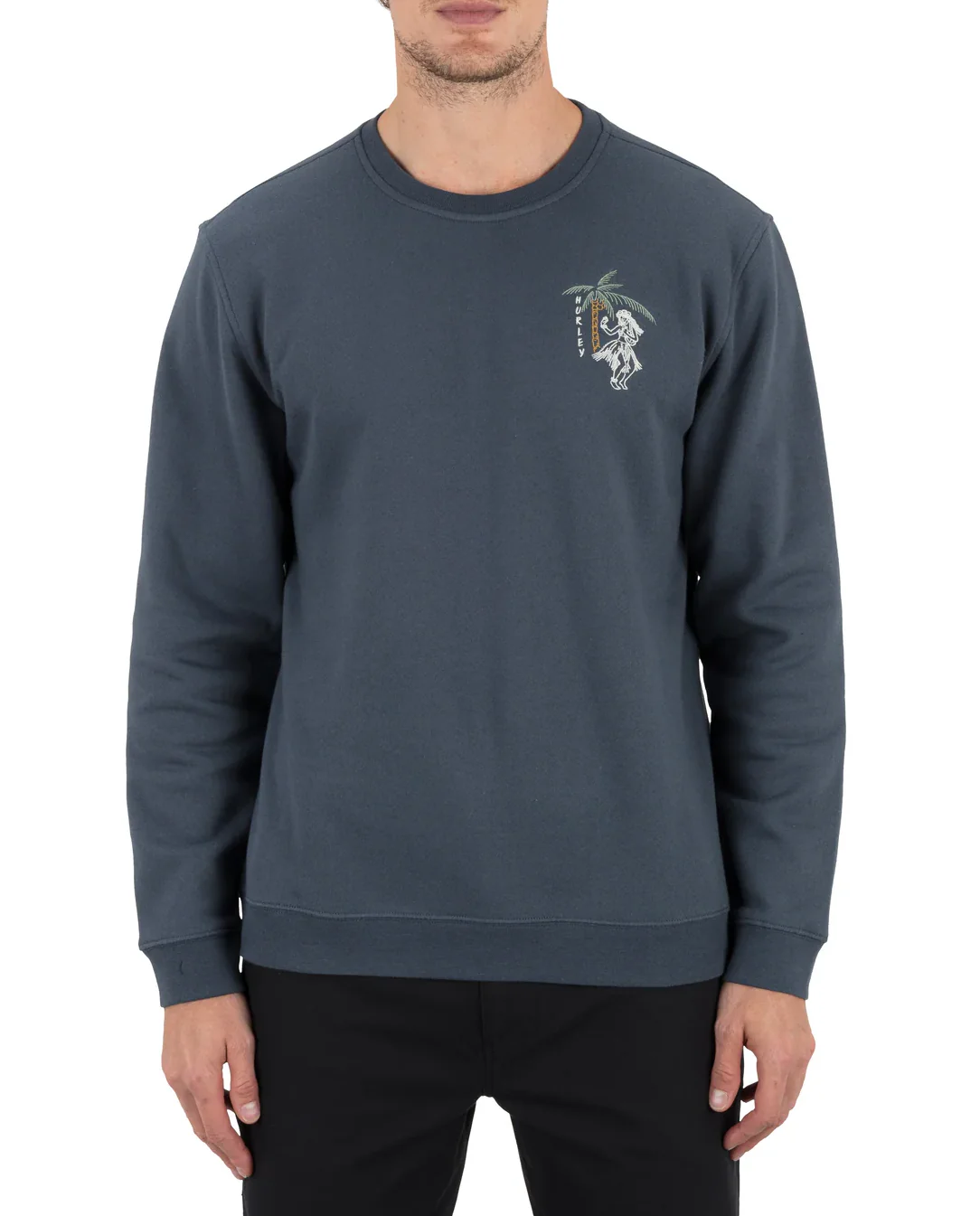 Hurley Mens In Paradise Crewneck Sweatshirt - Image 3