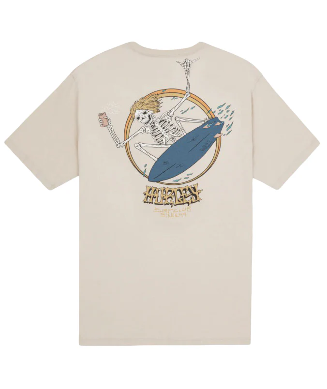 Hurley Mens Skeletor Short Sleeve T-Shirt - Image 2