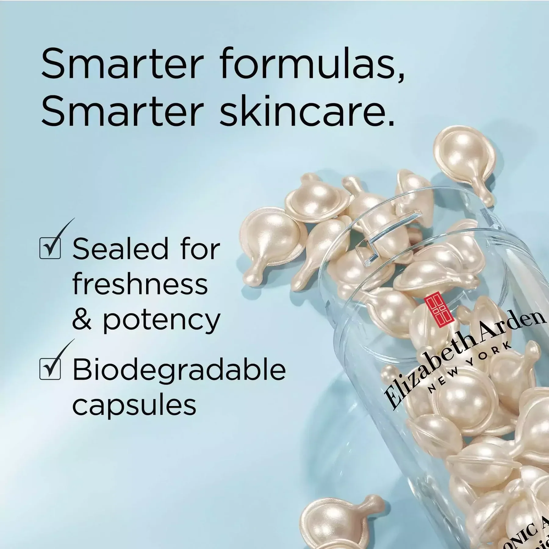 Elizabeth Arden Hyaluronic Acid + Peptides Ceramide Hydra-Plumping Serum Capsules - 60 Piece - Image 7