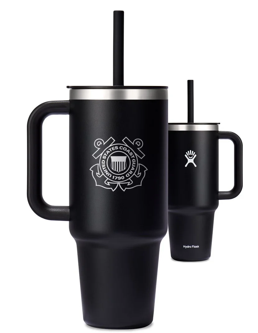Coast Guard Hydro Flask 40 oz. All Around Travel Tumbler