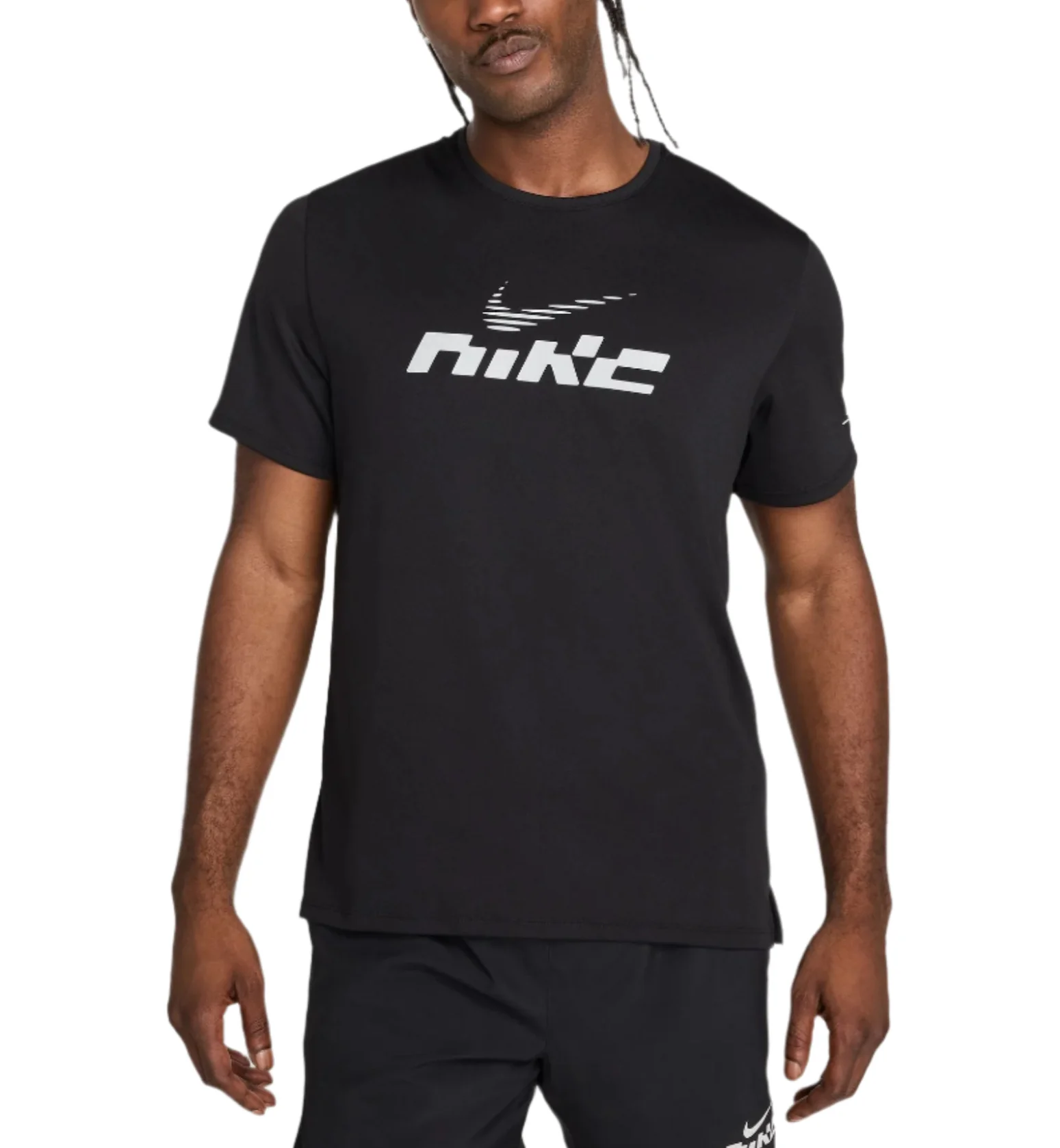 Nike Mens Dri-FIT Miler Flash UV Short Sleeve T-Shirt
