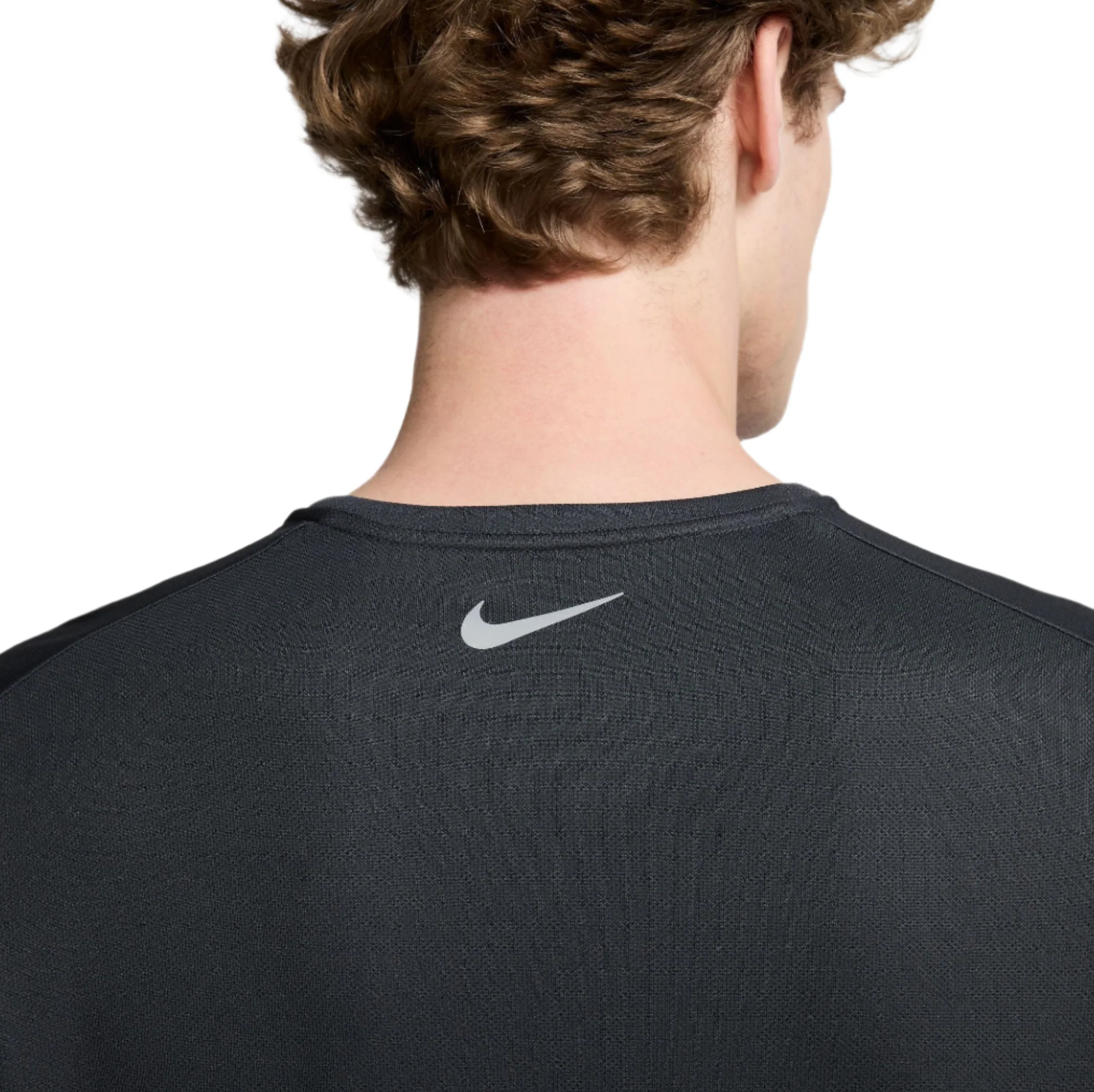Nike Mens Dri-FIT Miler Flash UV Short Sleeve T-Shirt - Image 4