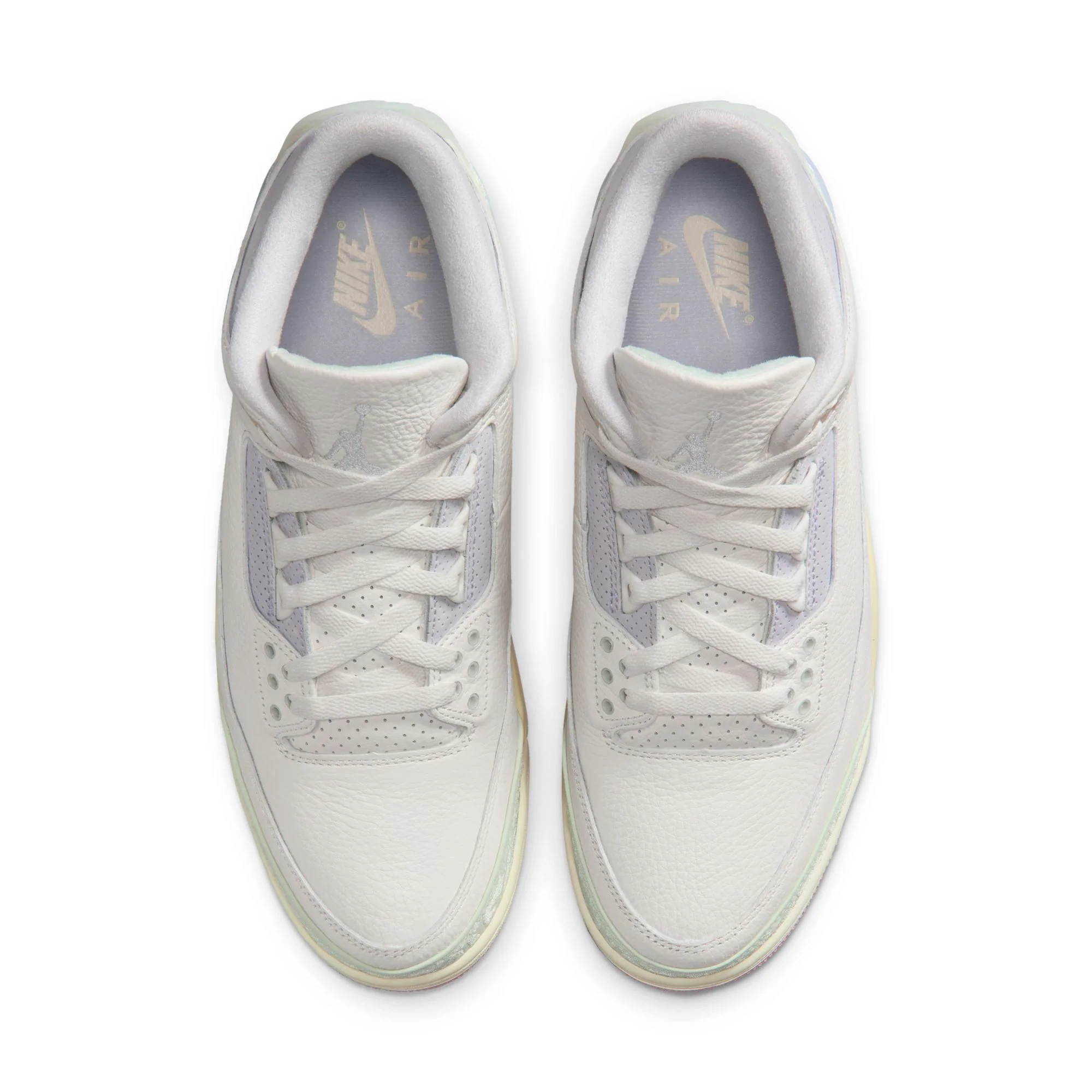 Nike Men's Air Jordan 3 Retro 'Sail and Jade Aura' Shoe - Image 5