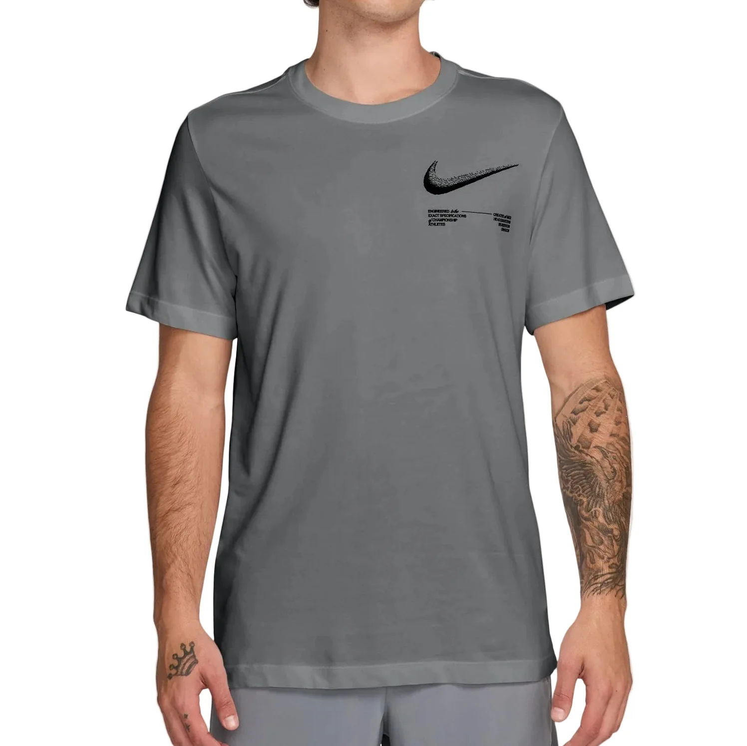 Nike Mens Dri-FIT Short Sleeve T-Shirt - Image 2