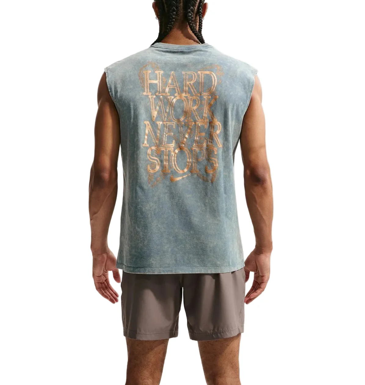 Nike Mens Sleeveless Training T-Shirt - Image 2