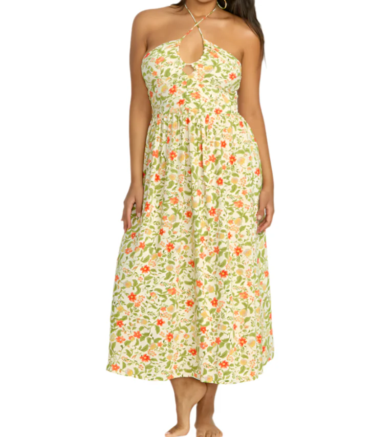 Billabong Womens In Your Heart Midi Dress