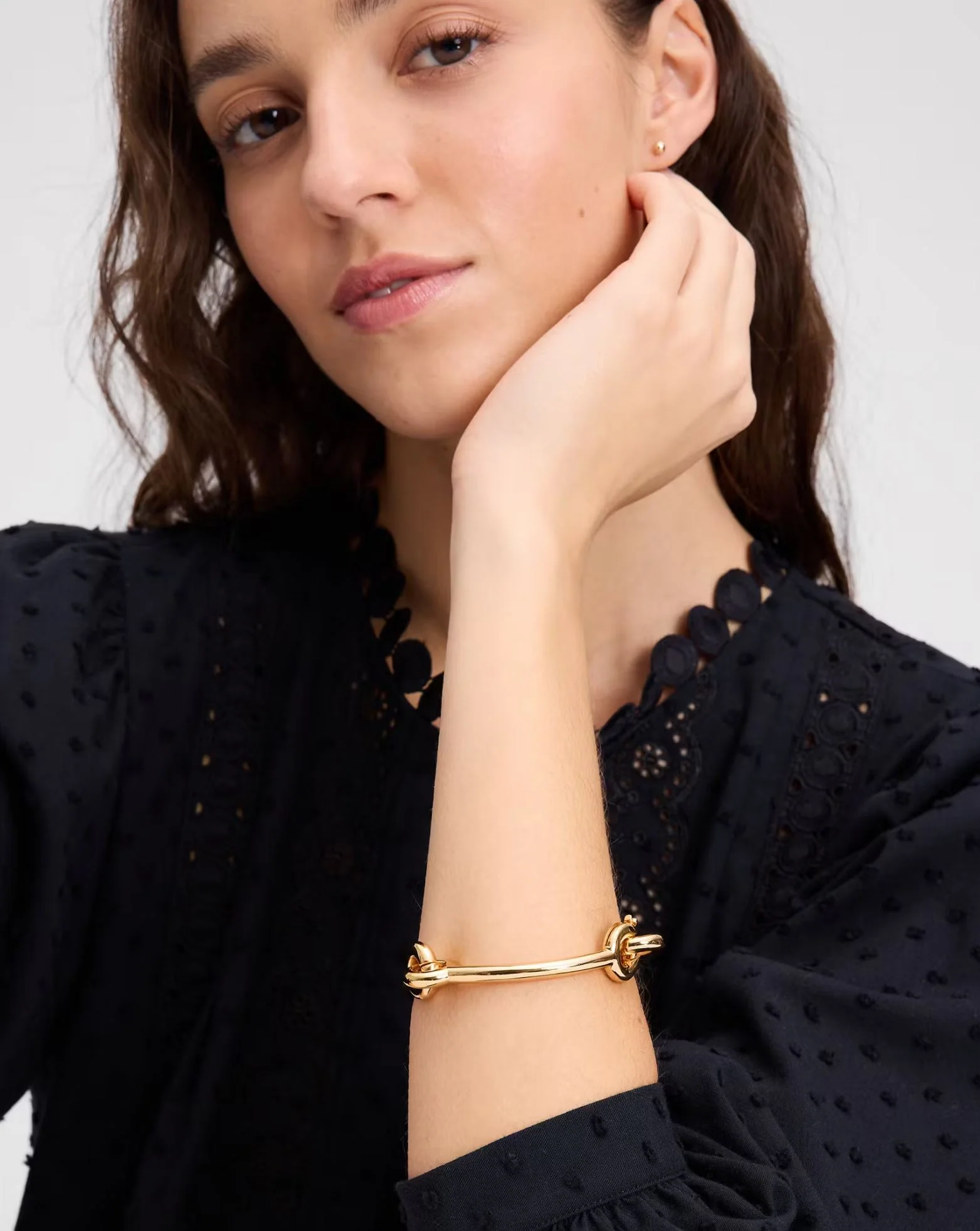 Kate Spade Interlock Bangle Bracelet - Image 3