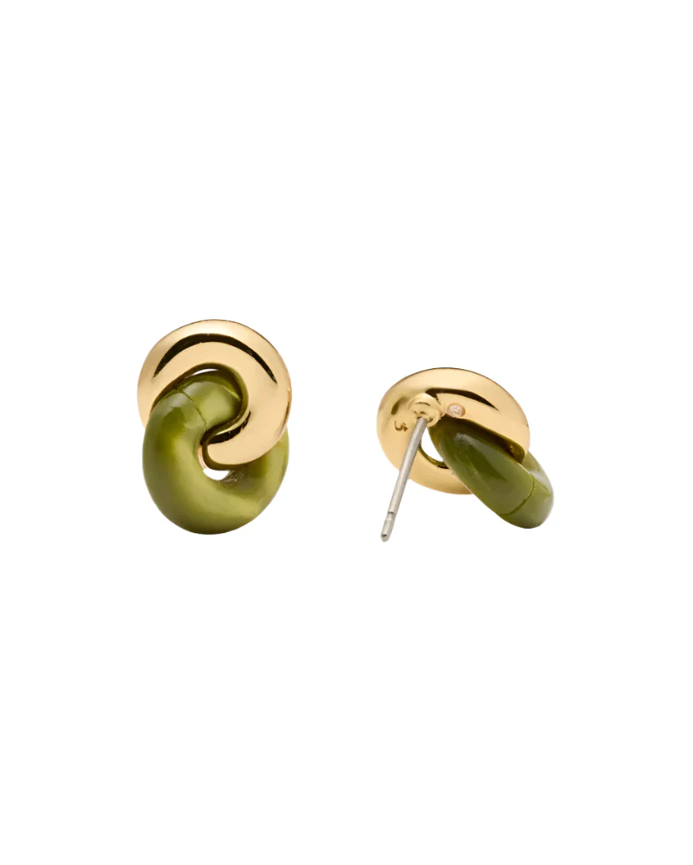 Kate Spade Interlock Stud Earrings - Image 2