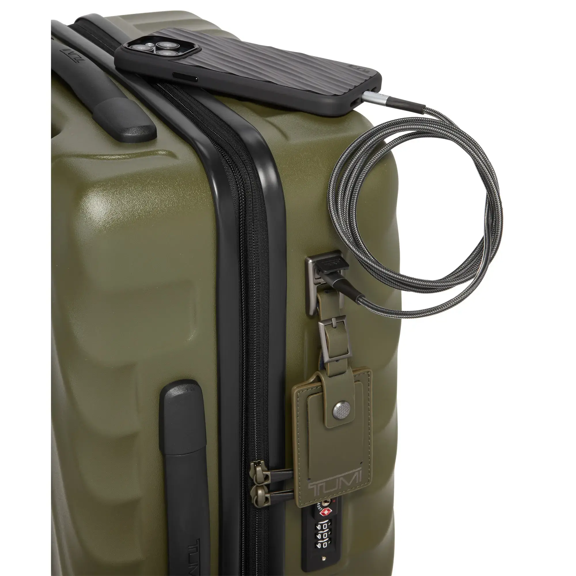 TUMI 19 Degree International Expandable 4 Wheeled Carry-On Luggage - Image 6