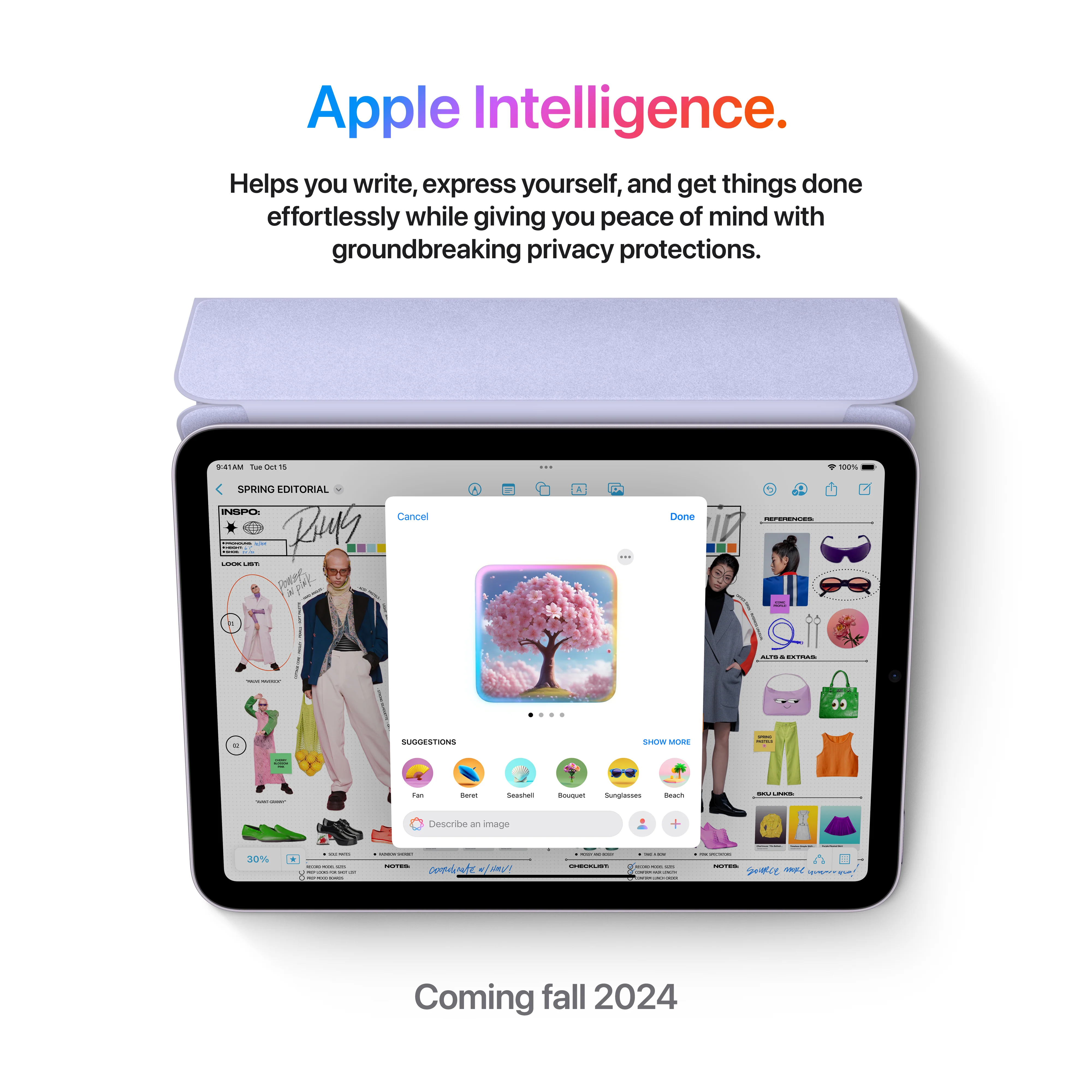 Apple iPad mini (A17 Pro chip) - Built for Apple Intelligence - Wi-Fi + Cellular 512GB - Image 3