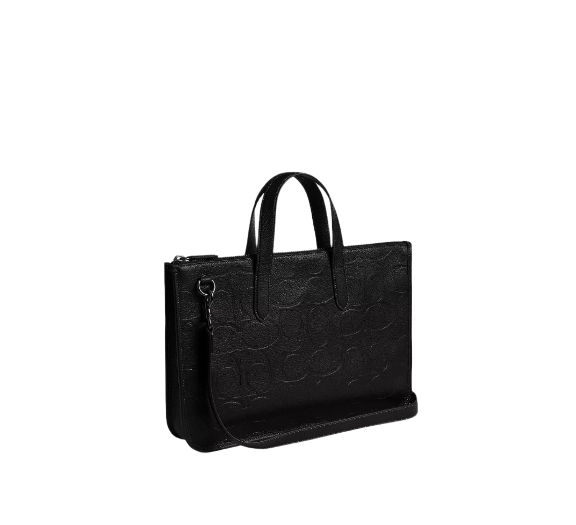 Coach Maxi Signature Leather Issac Workbag - Image 2