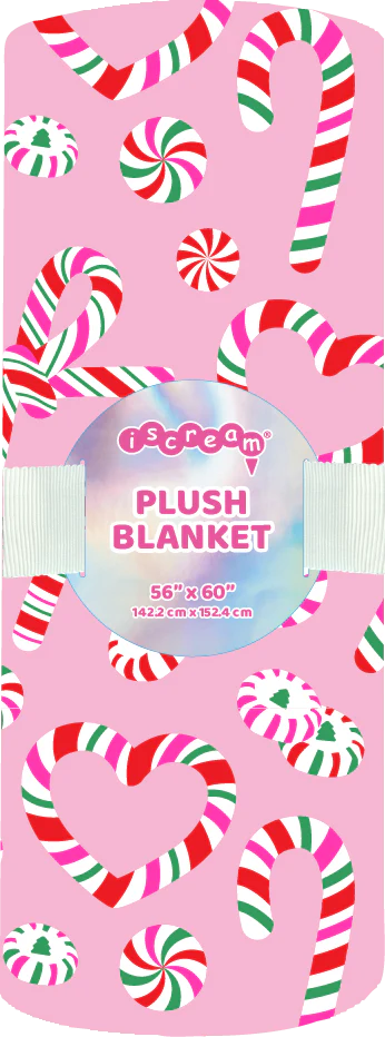 ISCREAM Merry Mints Plush Blanket
