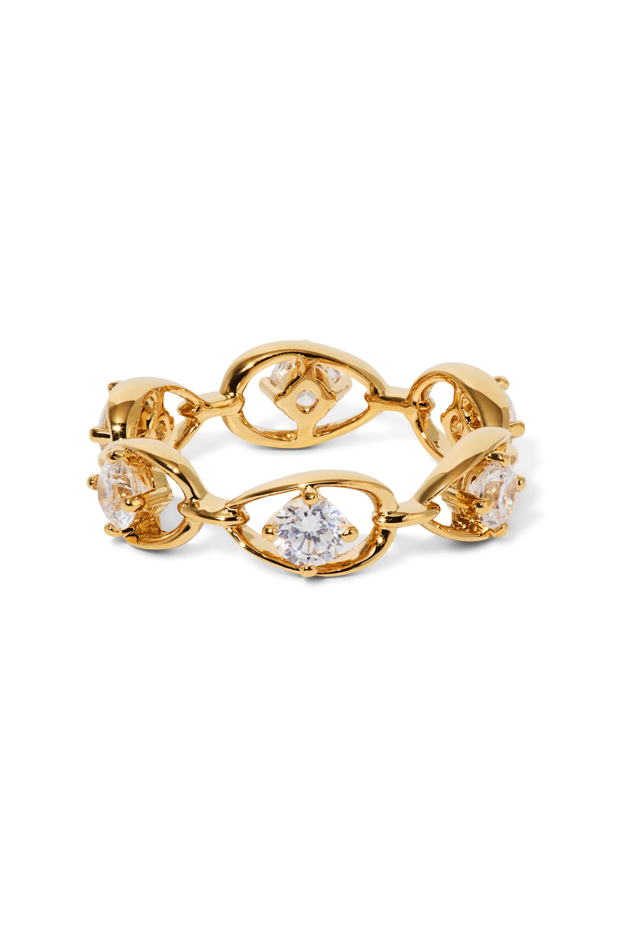 Nadri It Girl Chain Ring - Size 7