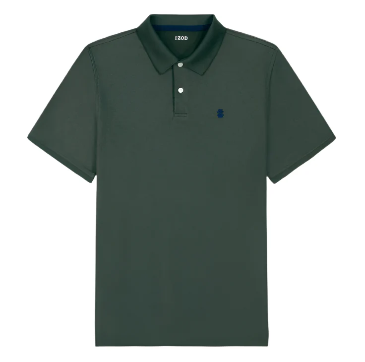 IZOD Mens Advantage Pique Performance Short Sleeve Polo Shirt - Image 6