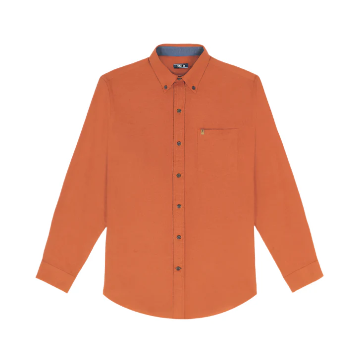 IZOD Mens Stratton Long Sleeve Flannel Shirt