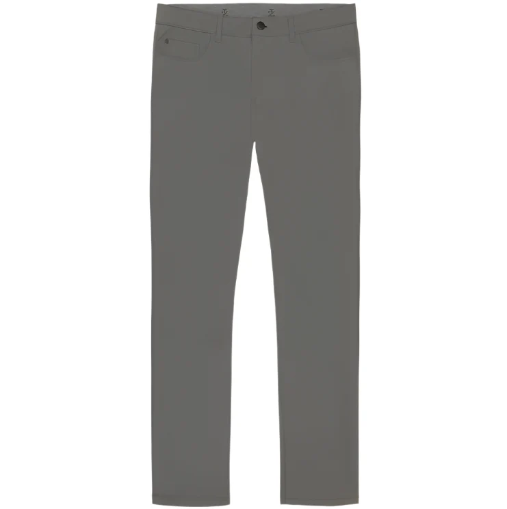 IZOD Mens 5-Pocket Stretch Sateen Pants - Image 2