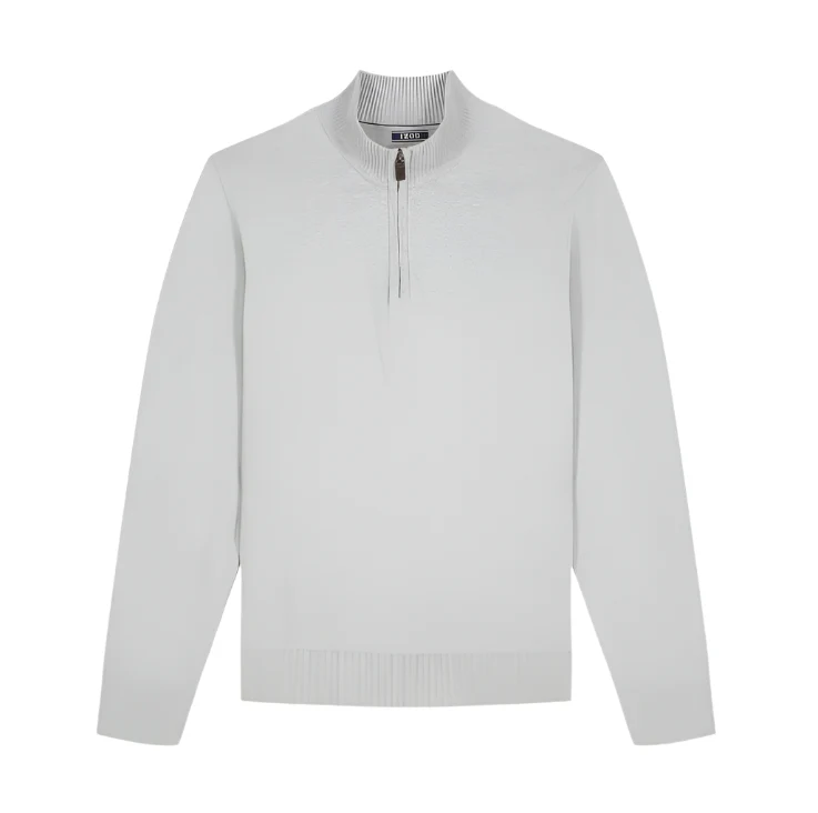 IZOD Mens Premium Essentials 1/4 Zip Sweater - Image 3